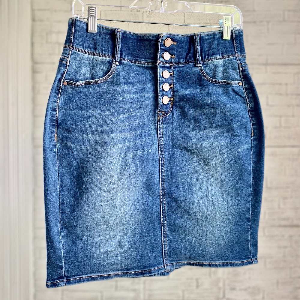 Apt 9 Stretch Jean Pencil Skirt